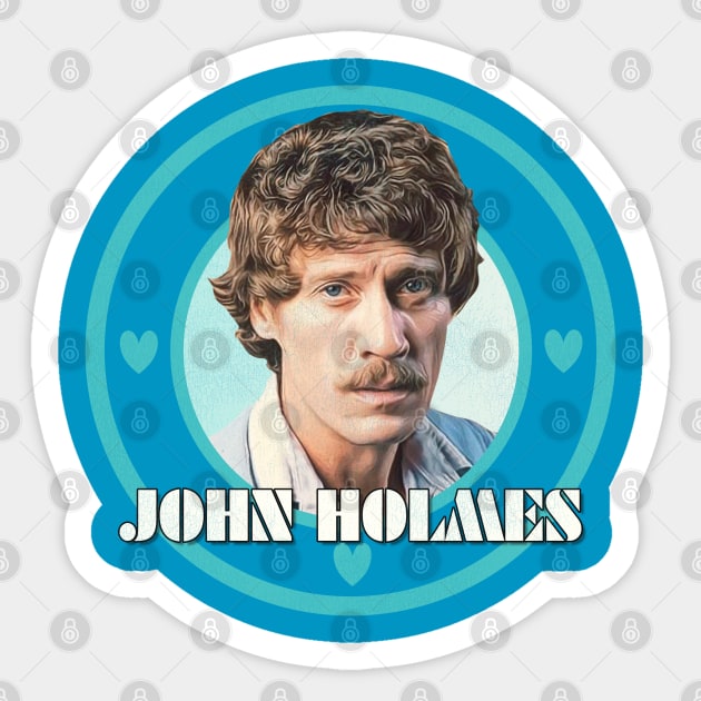 John Holmes Sticker by darklordpug